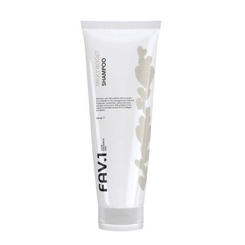 Шампунь з молочними протеїнами та кислим pH FAV.1 MILKY BOOST SHAMPOO 250 мл. FV011 фото