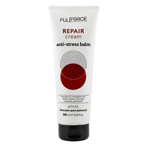 Антистресс питательный крем-бальзам full force repair cream anti-stress balm 250 мл. 00042 фото