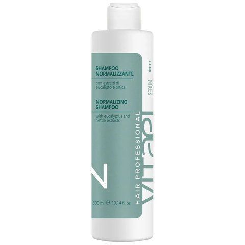 Шампунь нормалізуючий для жирної шкіри голови VITAEL NORMALIZING SHAMPOO 300 мл. VTL0018-300 фото
