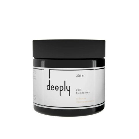 Глянцева маска для волосся deeply gloss finishing mask 300 мл. 00020 фото